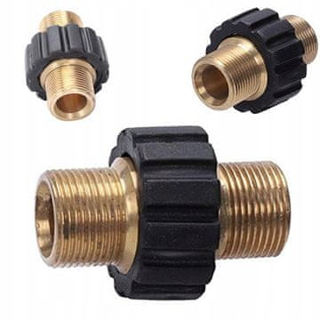 Nastavek/adapter za priklop cevi visokotlačnega čistilnika 2x GZ M22x1,5 mm