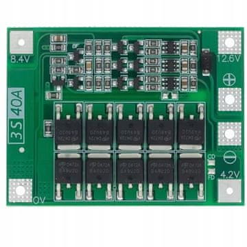 Li-ion 3S 40A - 12,6V polnilni modul