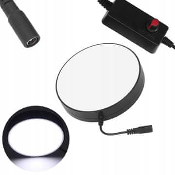 Spodnji LED osvetljevalec 135mm mikroskop z nastavljivo svetlostjo AC230V
