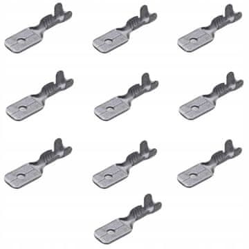 Moški konektor 6,3x0,8mm izoliran 10 kosov