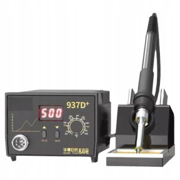 Rosfix 937D+ 75W spajkalna postaja z LCD zaslonom 200-480°C