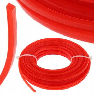 Nitka za koso, kvadratna, 2,7 mm debeline x 15 m