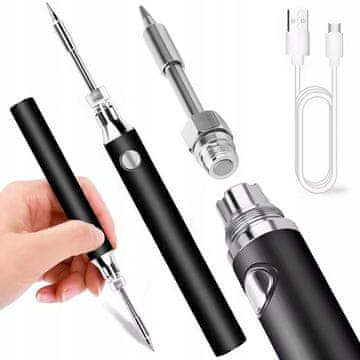 Akumulatorski spajkalnik 15 W USB C