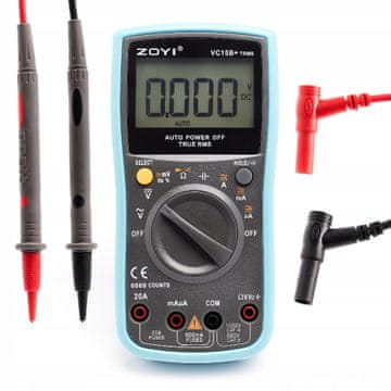 Multimeter ZOYI 15B+
