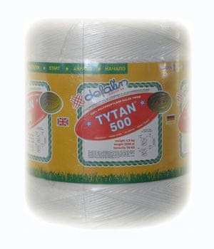 Kmetijska vrv 500m/kg polipropilen bela titan