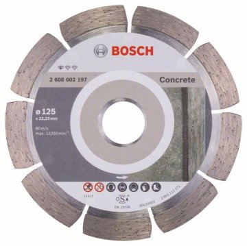 Diamantno rezilo standard betona 125 mm
