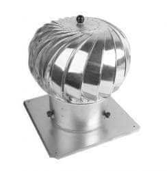 Vrtljivi dimnik pokrov turbo 150mm pocinkan