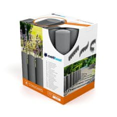 Vrtna palisada standard14,5 cm*2,3mb grafit