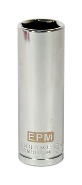 1/2'' šestkotna kromirana dolga vtičnica 32 mm