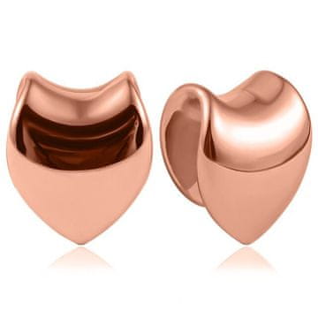 Ušesna manšeta - rožnato zlato - PT-155 14 mm