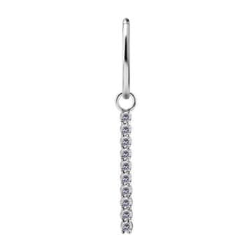 Obeski - CoCr NF - srebrni XL - PREMIUM CIRKONIJA - D-038