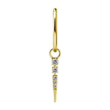 Obeski - CoCr NF - zlato - PREMIUM CIRKON - D-043