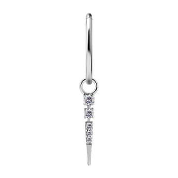 Obeski - CoCr NF - srebrni - PREMIUM CIRKONIJA - D-043