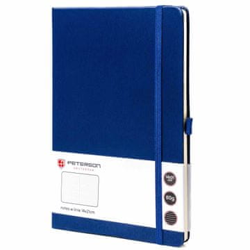 Zvezek PTN NOT-6-LN-Q2-8792 Temno modra