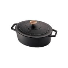 Berlingerhaus Ponev BH-6494 litoželezna s pokrovom 30 cm kolekcija Black Rose