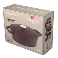 Berlingerhaus Pekač iz litega železa BH-6542 with lid 24 cm Leonardo Collection