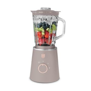 Berlingerhaus Namizni mešalnik BH-9819 s stekleno posodo 1,5 l 1000 W Taupe kolekcija