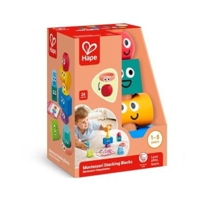 Hape Montessori komplet za zlaganje oblik