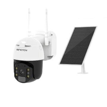 iSNATCH Kamera 67689460 zunanja WI-FI na baterijo, motorizirana 360 s solarnim panelom FULL-HD 1080P