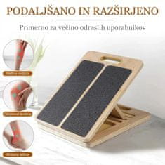 Smania Nastavljiva poševna deska za raztezanje AnkleForge