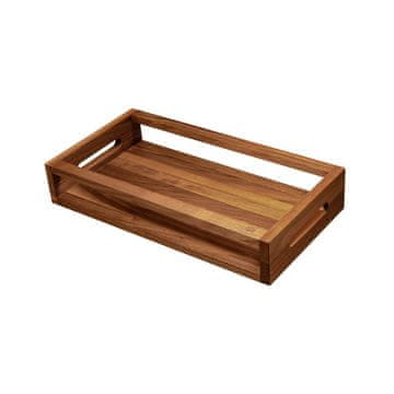 Artelegno  ArteLegno VASD dvostranski pladenj iz orehovega lesa 43 x 21 cm ALVASDRMWL