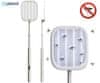 Platinet PRMB3875 2v1 električni lopar proti insektom, 5 W, beli