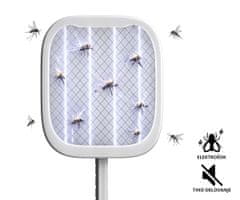 Platinet PRMB3875 2v1 električni lopar proti insektom, 5 W, beli