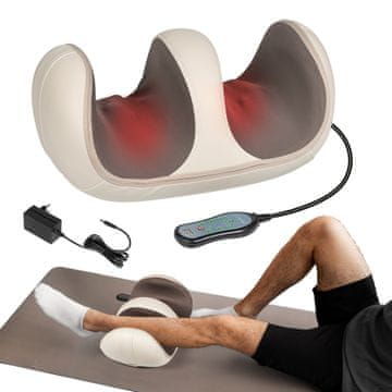 Rebel Masažer za stopala in noge, ogrevanje 42°C, Shiatsu , 20 nastavkov, daljinski upravljalnik