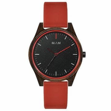 MAM Ura 695. Kvarčni meter, črne barve. Unisex.