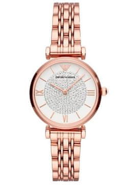 Emporio Armani Ura ARMANI AR1926. Kvarčni mehanizem, bela. Ženska.