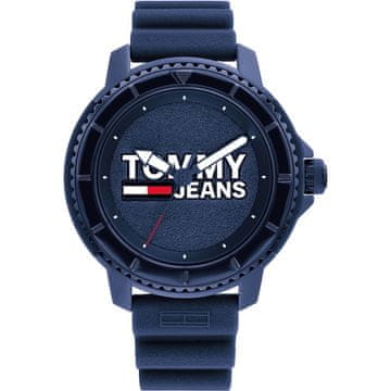 Tommy Hilfiger Ura 1792000. Kvarčni mehanizem, modre barve. Moška.