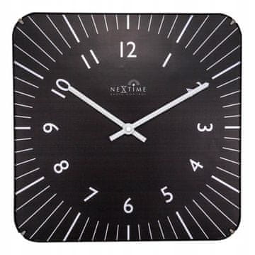 NEXTIME 3240ZW. STENSKA URA, črna. Unisex.