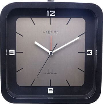NEXTIME Ura 5221ZW. Črna ura s tablo. Unisex.