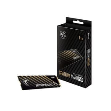 MSI MSI SPATIUM M470 Pro 1TB PCIe 4.0 NVMe M.2 SSD