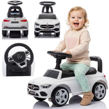 shumee Hodulja za dojenčke Mercedes C razreda bela Sun Baby