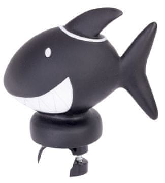 shumee Otroški kolesarski zvonec Glasna kolesarska piščalka za skuterje Black Shark