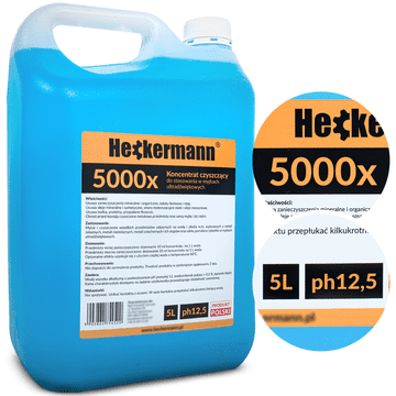 shumee Heckermann pH 12,5 ultrazvočni čistilec tekočina 5 l