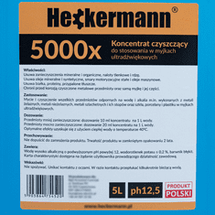 pH 12,5 ultrazvočni čistilec tekočina 5 l