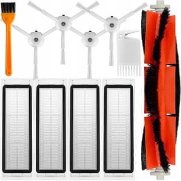 shumee Komplet robotskega čiščenja 4xHEPA + 4xkrtače - Set C