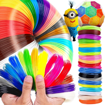 shumee Filament za 3D pisalo MIX 23 barv - 115 m