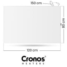 shumee CRONOS Synthelith PRO CRP-980TWP siva IR grelna plošča