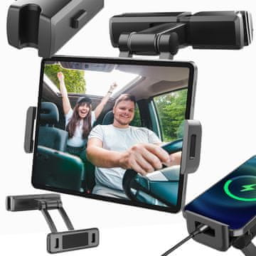 shumee Heckermann PB-48 avtodržalnik za vzglavnik za telefon ali tablico