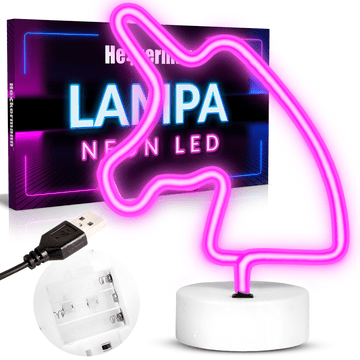 shumee Heckermann LED neonska stojna svetilka UNICORN
