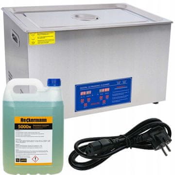 shumee Ultrazvočni čistilec JP-080S 22L + 5l tekočine