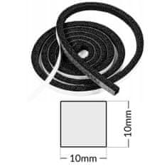 shumee Heckermann tesnilo za okna 1x1cm - 1m
