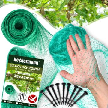mreža za zaščito pred pticami 8x14m