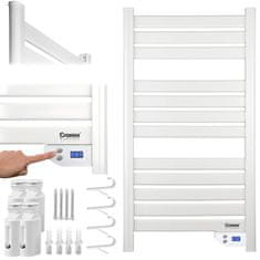 shumee Električni kopalniški radiator Cronos TW-500, bel