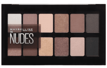 Maybelline Maybelline paleta senčil za oči THE nudes Paleta 12 senčil za oči 9,6 g