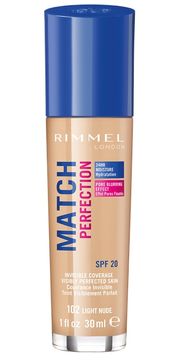 Rimmel RIMMEL MATCH PERFECTION podlaga za obraz - 102 LIGHT NUDE 30 ml