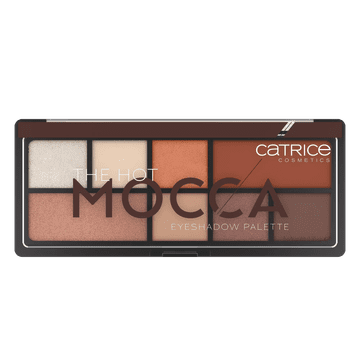 Catrice Catrice The Hot Mocca paleta senčil za oči, 8 odtenkov 9 g